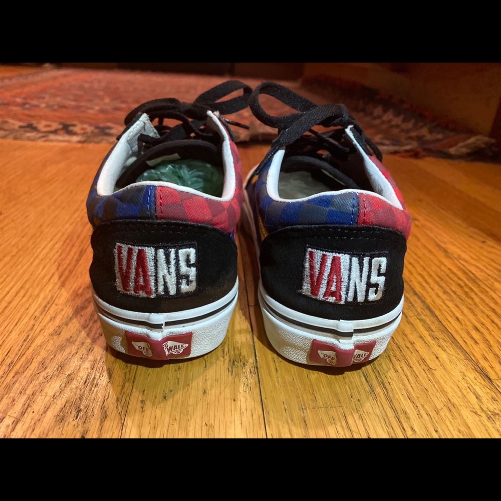 Multi-color Vans. - Picture 5 of 6
